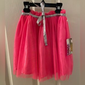 Everbloom Studio Girls Bright Pink Tulip TuTu Skirt Size 4T NWT